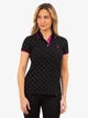 Поло женское U.S. Polo Assn 215855-ZH00A(Black) XS Черное (786660505504) - изображение 1