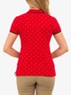 Поло женское U.S. Polo Assn 215855-ZH00A(Engine Red) XS Красное (786660505702) - изображение 2