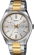 Мужские часы Casio MTP-1302PSG-7AVEF классические аналоговые с браслетом из нержавеющей стали кварцевые Серебристые (33-102-Mtp-1302Psg-7Avef) - изображение 1