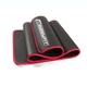 Коврик для фитнеса и йоги EasyFit Flex Pro со стяжками в комплекте 181х61х1 см Черный с красным кантом (33-102- EF-19192-BK) - изображение 1
