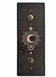 Коврик для фитнеса и йоги EasyFit BlackMoon 0.3 см из замши и каучука Черный (33-102-EF-1926-2) - изображение 1