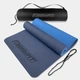 Коврик для фитнеса и йоги EasyFit TPE+TC двухслойный с чехлом и стяжками 183х61х0,6 см Синий с голубым (33-102-EF-1924s-BLB) - изображение 1