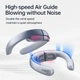 Вентилятор на шию JisuLife Neck Fan Pro1 портативний, до 14 годин роботи, плавне регулювання 100 швидкостей - Сірий - зображення 3