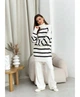 Штани в'язані ART KNIT Jolie, S-M, 165-168 молочні 028432 - зображення 7
