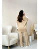 Жилетка вязаная ART KNIT Jolie, S-M бежевая 028440 - изображение 5