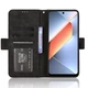 Чохол-книжка з кишеньками Deexe Wallet Stand для TECNO Pova 6 Neo - Black - зображення 3