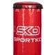 Мішок боксерський Циліндр з кільцем ПВХ h-150см ЕЛІТ SPORTKO MP-0 (гумова крошка, тирса, d-35см, вага-30кг, червоний) - зображення 3