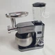 Кухонный комбайн 3в1 с блендером, мясорубкой, миксером и тестомессом Top Kitchen 4500Вт, кухонная машина с LCD-дисплеем, 6 скоростей, универсальный планетарный тестомесс/миксер с чашей 4,5л из нержавеющей стали, TK00225 - изображение 7