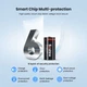 Аккумулятор 16340/CR123 Li-Ion Soshine 16340-3.7-550USB, USB-С, 550mAh, 2A, 4.2/3.7/2.75V - изображение 6