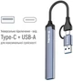 USB-хаб ColorWay USB-A/USB-C 4-в-1 USB2.0х2/USB3.0/USB-C2.0 (CW-HUB06) - изображение 6