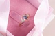 Кольцо из красного и белого золота с топазом 18 K-0143 - изображение 3