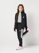 Детский спортивный костюм (толстовка + штаны) для девочки Adidas J 3S Tr Ts 205 JD6502 134-140 см Черный/Белый (4067901510492) - изображение 1