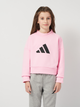 Детский спортивный костюм (свитшот + штаны) Adidas Jg Fi Logo Ts JJ4800 122-128 см Розовый (4067905021956) - изображение 3