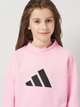 Детский спортивный костюм (свитшот + штаны) Adidas Jg Fi Logo Ts JJ4800 122-128 см Розовый (4067905021956) - изображение 5