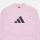Детский спортивный костюм (свитшот + штаны) Adidas Jg Fi Logo Ts JJ4800 122-128 см Розовый (4067905021956) - изображение 9