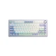 Клавіатура Aula F75 Gasket Greywood V3 switch Hot-Swap PBT Wireless/Bluetooth/USB White (6948391208640) - зображення 1