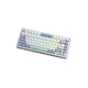 Клавіатура Aula F75 Gasket Greywood V3 switch Hot-Swap PBT Wireless/Bluetooth/USB White (6948391208640) - зображення 5