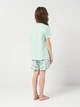 Детская летняя пижама для девочки Coccodrillo Pajamas WC5448201PJS-010 116 см Аквамарин (5904986498965) - изображение 2