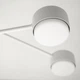 Люстра RAY 8xGX53 WHITE (4+4) белая на 8 ламп GX53 Luminaria (потолочный светильник под LED лампы) 780x300мм - изображение 4