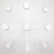 Люстра RAY 8xGX53 WHITE (4+4) белая на 8 ламп GX53 Luminaria (потолочный светильник под LED лампы) 780x300мм - изображение 5