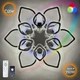 Управляемая светодиодная люстра AZALIA RGB 150W 12R APP CHROME/ICE Esllse с пультом и приложением - изображение 1