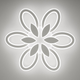 Управляемая LED люстра Luminaria AURORA DOUBLE 120W 6F APP с пультом и приложением 620x80-WHITE/WHITE-220-IP20 - изображение 1