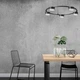 Люстра ML484-5 черная Ardero на 5 ламп GX53 (потолочный светильник под сменные LED лампы) на подвесе - изображение 2