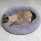 Лежак для собак и котов Funny Animals 55 см Серый (МС 160401-08) - изображение 7