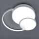 Керована світлодіодна люстра ECONOMICO 60W 3R-WHITE/WHITE Esllse3000-6000К 6000Lm 500×430×50-220-IP20 - зображення 1