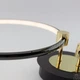 Світлодіодна люстра Esllse LUNE 48W 2R APP BLACK/GOLD/WHITE LED 600х350х110мм керована з пультом і додатком для смартфону - зображення 6