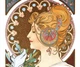 Постер CP La Plume 1899, Альфонсо Муха 50х120 см (91) - изображение 3