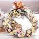 Вінок ротангова лоза 15 см Коричневий - зображення 3
