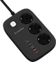 Сетевой фильтр-удлинитель СolorWay 3 розетки/4USB GaN3 Pro PD (2USB-A + 2 TYPE-C) (65W) 2 м (CW-CHE34PDB) - изображение 5