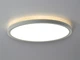 Светильник светодиодный круглый накладной с декоративной подсветкой 18W 220-240V 4000K IP20 DL3R белый (VL-DL3R-184W) VIDEX - изображение 3