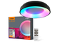 Світильник світлодіодний круглий накладний EDGE-RC-72W-BLACK RGB (VLE-ERC-RGB-72B) VIDEX - зображення 1