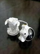 Астронавт космонавт ночник проектор звездного неба на подставке Astronaut NEW с Bluetooth колонкой светильник лазерный стоячий белый - изображение 12