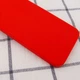 Чохол Silicone Case Square Full Camera Protective (AA) NOLOGO для Apple iPhone 6/6s (4.7") Червоний / Red - изображение 2