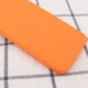Чохол Silicone Case Square Full Camera Protective (AA) NOLOGO для Apple iPhone 11 Pro Max (6.5") Помаранчевий / Papaya - изображение 2
