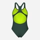 Купальник слитный женский Arena Team Swimsuit Swim Pro Solid 004760-660 42 Темно-зеленый (3468337481874) - изображение 4