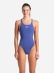 Купальник слитный женский Arena Team Swimsuit Swim Tech Solid 004763-880 40 Синий (3468337483229) - изображение 1