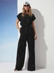 Брюки женские Seventeen 2270.6332 2XL-3XL Черные (Sev2000000204888) - изображение 3