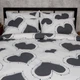 Комплект постільної білизни Moon&Star Сімейний 2х160х220 см Grey Love Бязь Gold Люкс (MS-820009378) - зображення 3