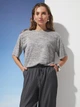 Футболка оверсайз женская Seventeen 2277.6367 2XL-3XL Серая (Sev2000000205038) - изображение 1