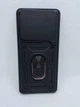Противоударный чехол Defense Ring для Xiaomi Redmi Note 14 4G с кольцом Черный - изображение 3