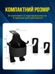 Держатель на подголовник авто под кофе 11.5х14.4 см черный (CAU-009) - изображение 4