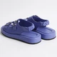 Босоножки женские кожаные 340401 р.36 (23,5) Fashion Синий - изображение 5