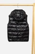 Утепленный жилет для девочки No Brand 110 см Черный ЦБ-00242820 (SKT000965891) - изображение 3