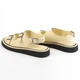 Босоножки женские кожаные 340146 р.37 (24) Fashion Желтый - изображение 5
