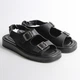 Босоножки женские кожаные 340142 р.36 (23,5) Fashion Черный - изображение 4
