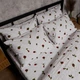 Комплект постельного белья Moon&Star Семейный 2х143х210 см Romantic Rose Бязь Gold Люкс (MS-820009686) - изображение 4